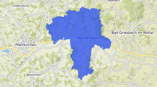Bodenrichtwertkarte Bad Birnbach Rottal